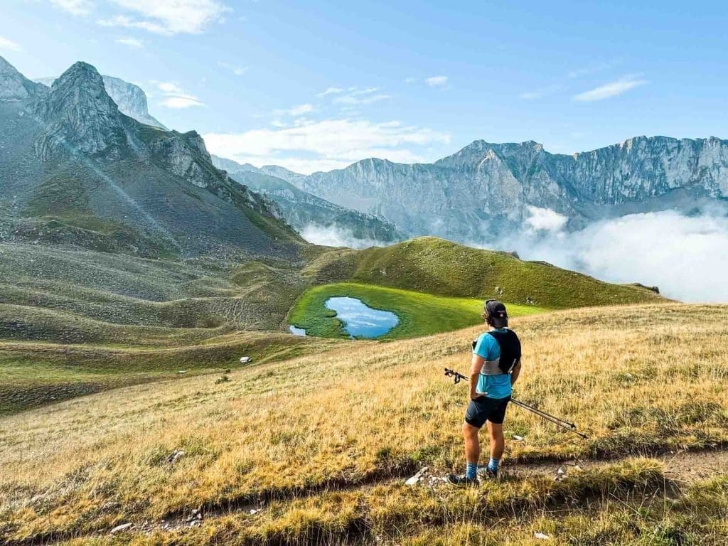 Lac du Lauzon dans la Drôme