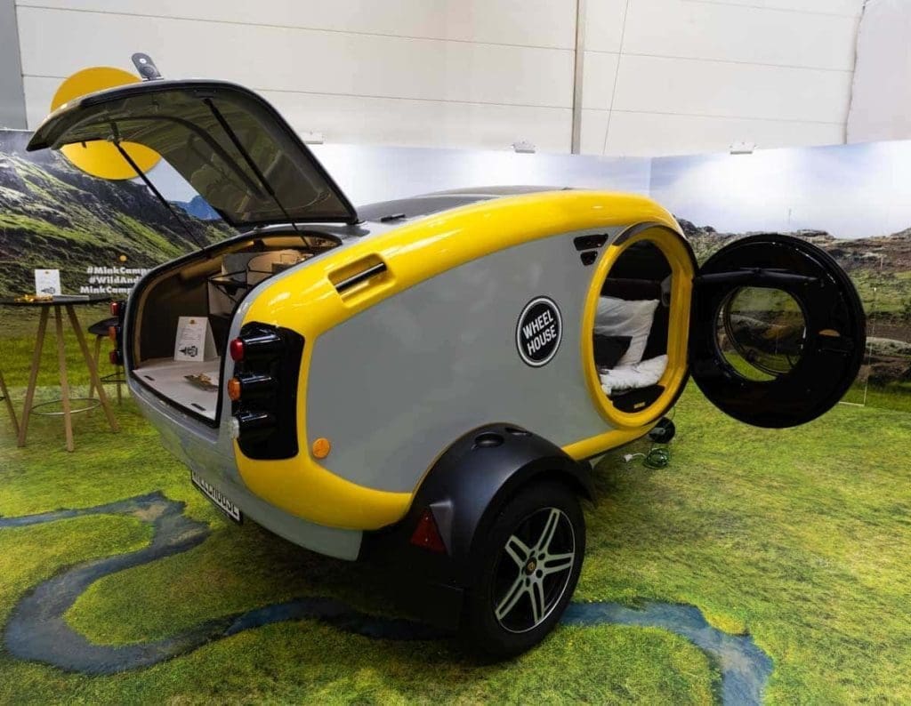 Mink 2.0 Sports Camper, the mini caravan for winter